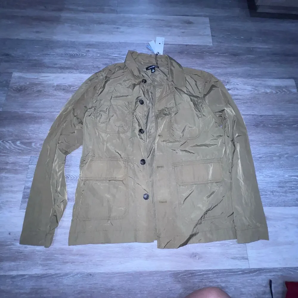 Treasure & Bond Light Weight Tan Jacket Medium - Picture 6 of 6